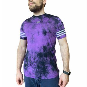 Adidas tie dye dri-fit t-shirt